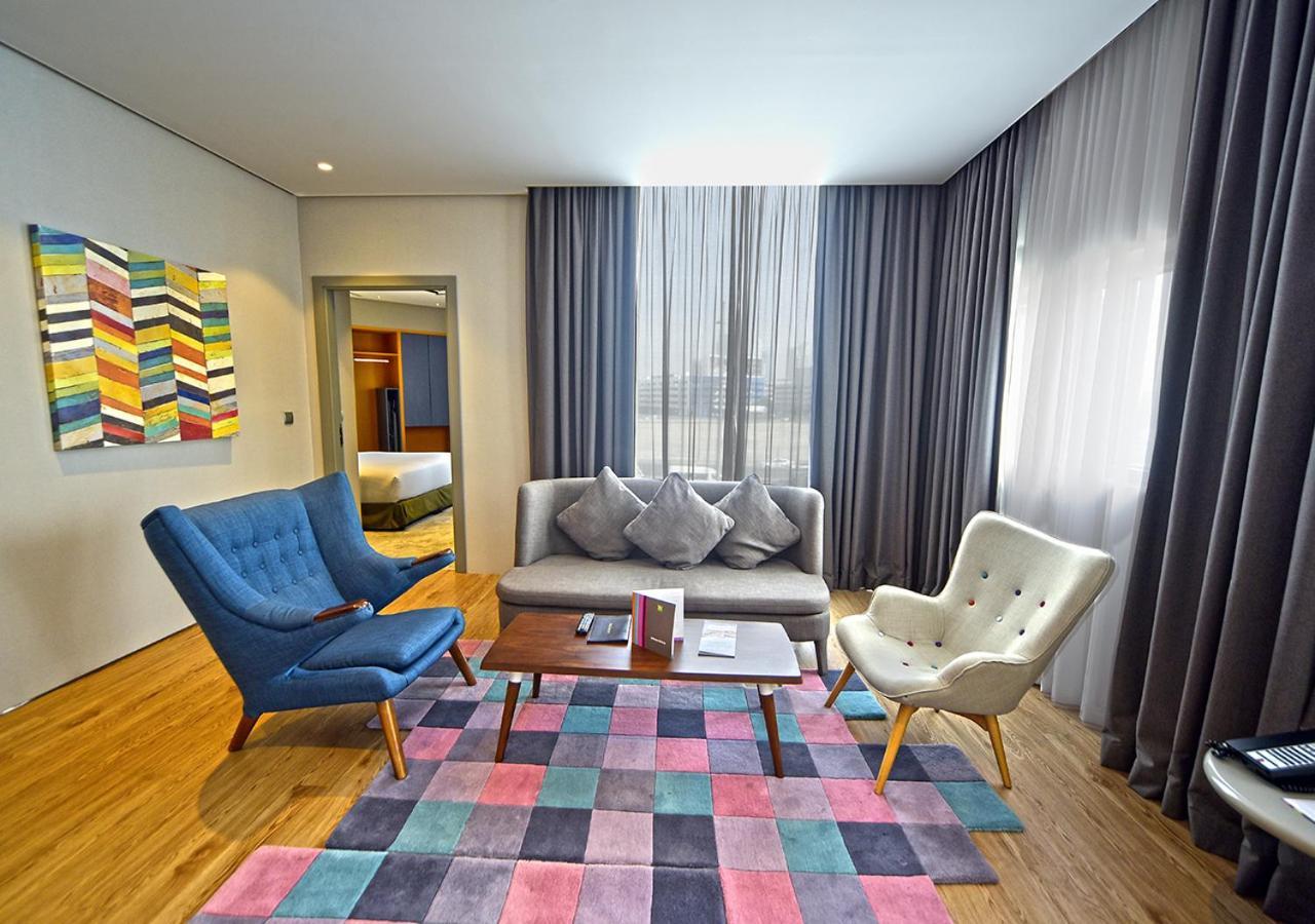 Double Suite a Living Room