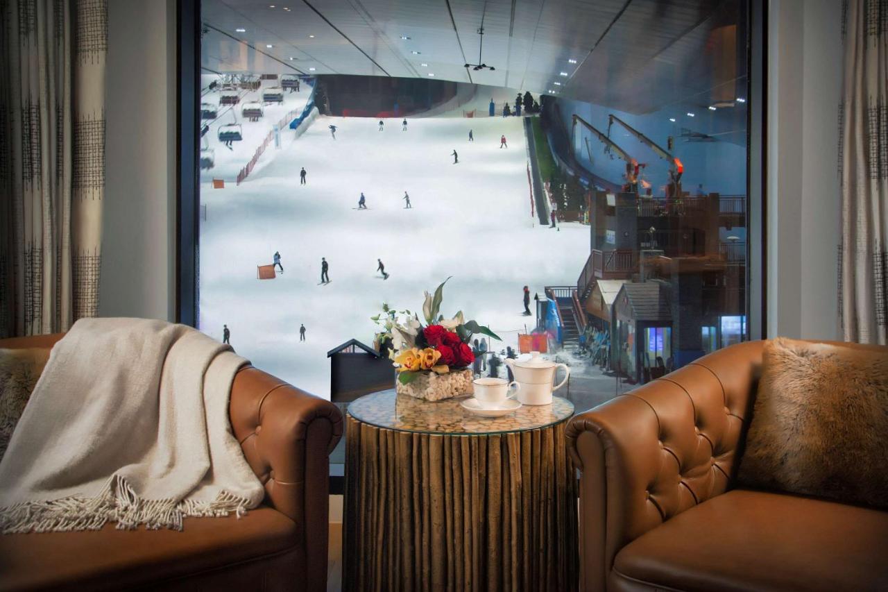Aspen Two-Bedroom Ski Chalet Access to Snow Park Ski Dubai 2 Private Butler DXB Airport Transfers Lounge Access including Afternoon Tea Evening Cocktail Hours Soft Refreshments & Canapes