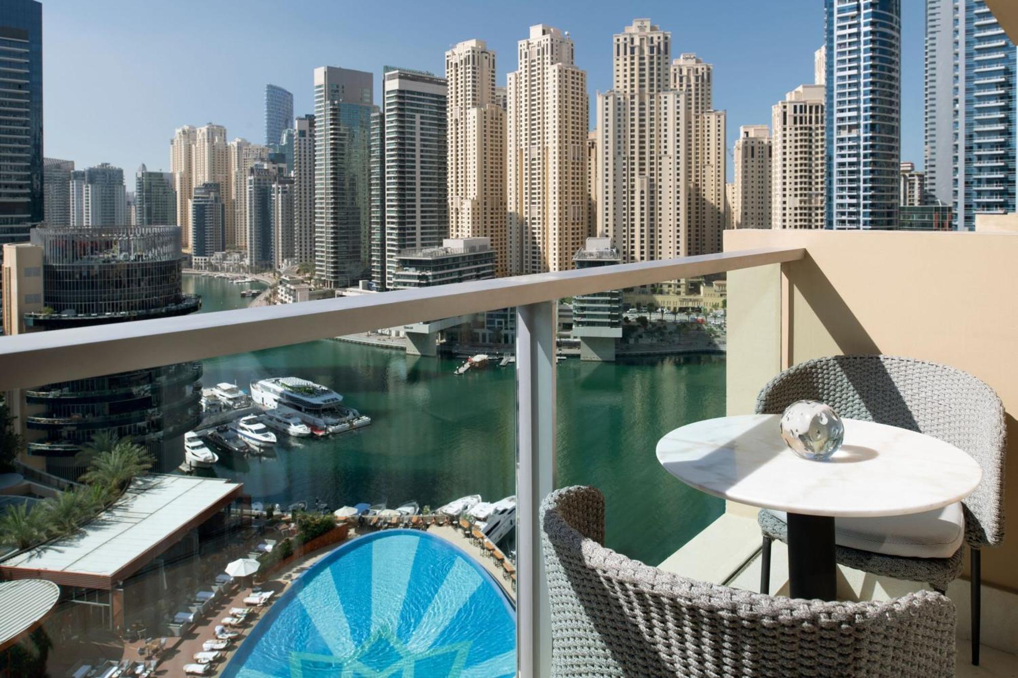 Executive Marina View Room King bed Club lounge access Lunch & Including direct access to Dubai Marina Mall & Marina Walk