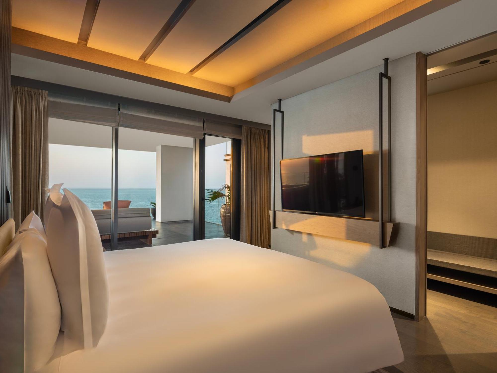 Three-Bedroom Presidential Suite Dedicated butler at Alizee or room dining daily sunset Aperitivo served the suite a round-trip airport transfer Complimentary Rainforest Experience once per