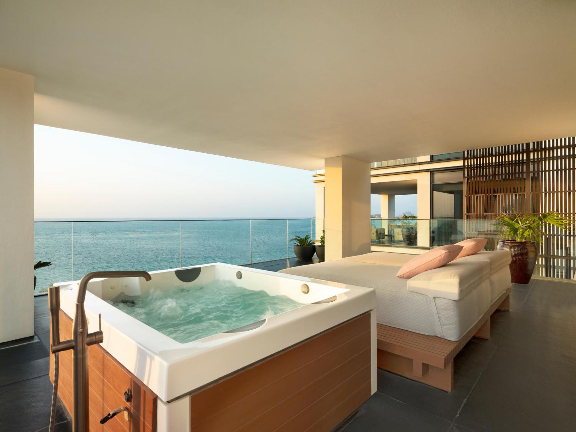 Three-Bedroom Presidential Suite Dedicated butler at Alizee or room dining daily sunset Aperitivo served the suite a round-trip airport transfer Complimentary Rainforest Experience once per