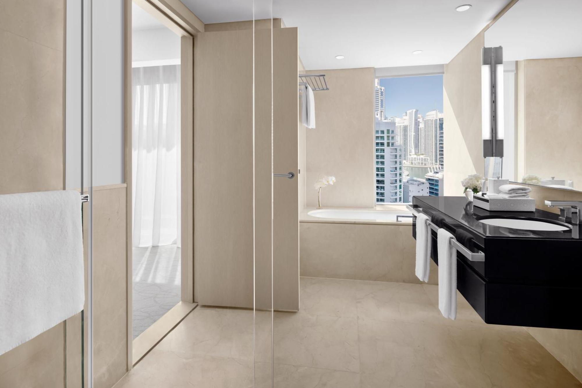 Executive Marina View Room Twin Beds Club lounge access Lunch & Including direct access to Dubai Marina Mall & Marina Walk