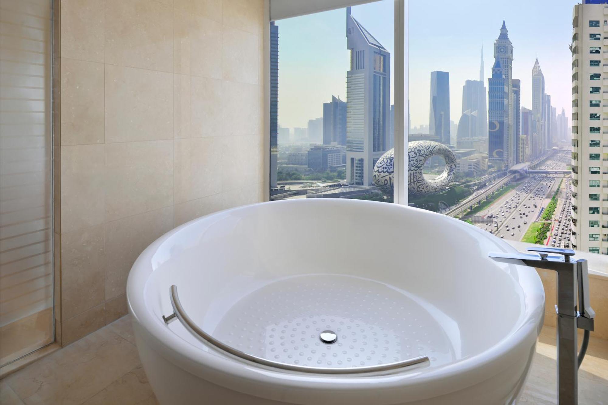 One-Bedroom Ambassador Suite Skyline View High Floor