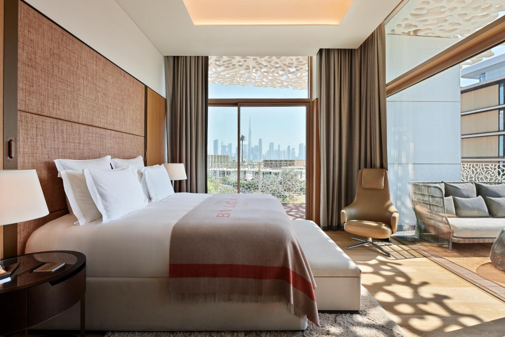 One-Bedroom Bvlgari Suite Balcony